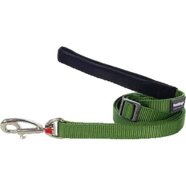 Red Dingo L6-ZZ-GR-LG Laisse pour Chien Classique Verte - Grande