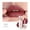 Multicolor #13, variant on 18 Color Matte Velvet Lip Gloss Lip Cheek Dualuse Blush Lipstick Lip Gloss 3ml