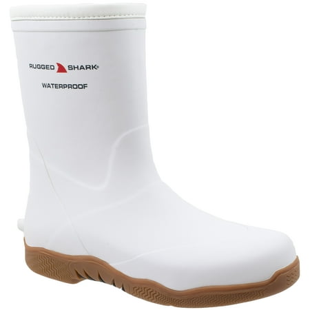 Rugged Shark - RUGGED SHARK Men's Great White Fishing Boots, Waterproof