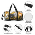 thumbnail image 6 of ZICANCN cats cute Travel Duffle Bag, Sports Tote Gym Bag Weekenders Bags for Women Men, 6 of 8