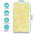 thumbnail image 5 of Hawaiian Sunset Beach Non-Slip Dog Feeding Mat - Vibrant Neon Colors - Absorbent Foam Core - Easy to Clean - Tropical Paradise Themed Placemat, 5 of 7