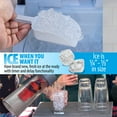 thumbnail image 4 of Deco Chef 44LB Countertop Ice Maker, 2.6LB Auto-Renew Basket 1.8LB per Hour, Black, 4 of 11