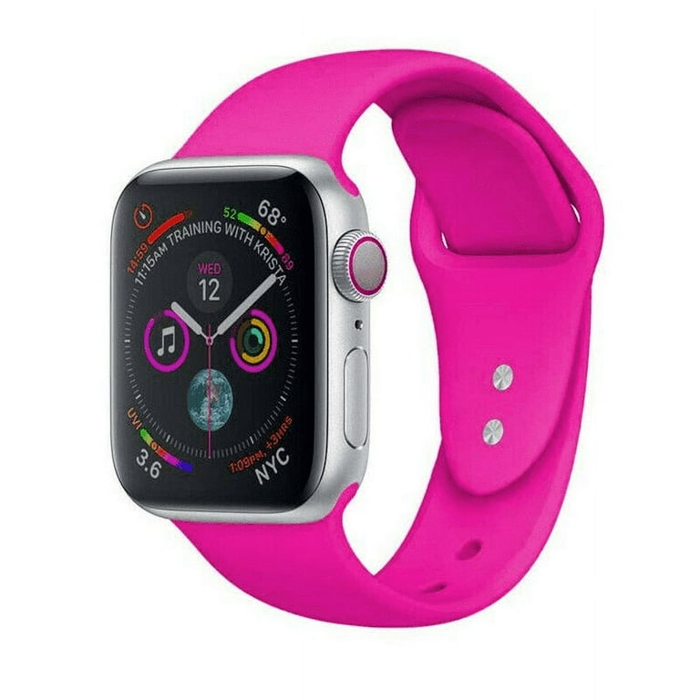 Silicone Sport Replacement Watch Band 38mm, 42mmStrap for Apple