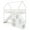 White, variant on Costway Twin Over Twin Bunk Bed with Slide & Staircase with Storage Compartments White