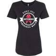 thumbnail image 3 of Inktastic Sickle Cell Awareness Month September with Red Ribbon Women's T-Shirt, 3 of 5