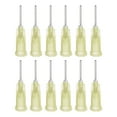 thumbnail image 1 of Aguja dispensadora de punta roma Uxcell para pistola de pegamento líquido, 20G 1/2", paquete de 20 (amarillo), 1 of 7