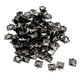 thumbnail image 2 of 100 Piezas Remaches de Rápido Botones Decorativos Botón de Costura Herramienta Negro Hugo Pyramid Square Stud Rivets, 2 of 6