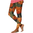 thumbnail image 2 of Alkepwun Halloween Printed Leggings for Women High Waist Workout Yoga Pants Soft Leggings Halloween Cosplay Ankle-Length Tights, 2 of 6