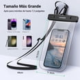 thumbnail image 3 of Funda Impermeable UGREEN Azul para Celular iPhone Galaxy Redmi, 7.2 Pulgadas, Pack de 2, 3 of 7