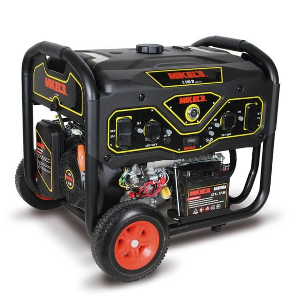 Generador MIKELS Motor 4 Tiempos Tanque Acero 25 Lts
