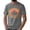 Grey, variant on Men's Retro Maple Leaf Graphic Tees Canada Day T-Shirts Casual Summer Crew Neck Short Sleeve Tops Loose Fit Soft Comfortable for Daily Wear and National Holidays Grey L