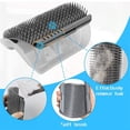 thumbnail image 4 of Pebbuoy Cat Self Groomer for Indoor Cats Cat Face Scratcher Wall Corner Self Grooming Cat Brush Grooming Massage Brush Perfect Scratch Massager Tool for Long Short Fur Kitten Puppy, 4 of 7