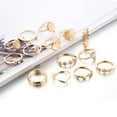 thumbnail image 6 of Electroplated Alloy Fashion Ring Set: 15 Unique Rings for Everyday Style and Stacking  Trendy and Chic, 6 of 6