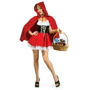 Angle View: Red Riding  Costume
