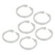 thumbnail image 3 of Anillos de Cortina - 24 Ganchos de Cortina de Ducha en Forma de O Transparentes de ABS, Anillos de Barra de Cortina para Barra de Ducha de baño, 3 of 14