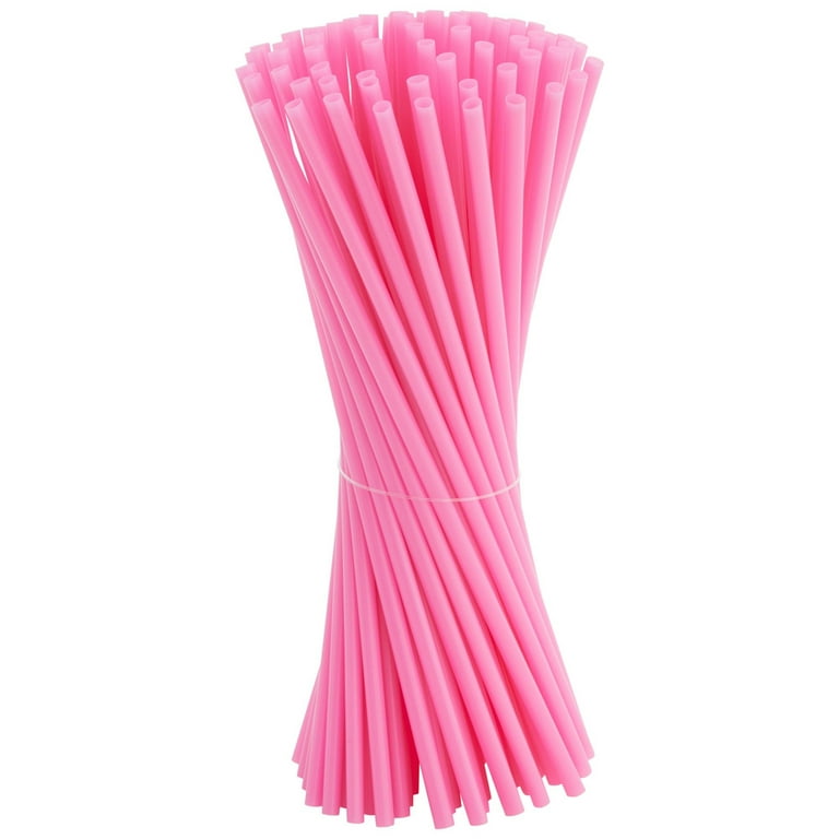 Swig Life Reusable Straws Party Animal + Hot Pink Tall Straw Set & Cleaning  Brush, Each Straw is 10.25 inch Long (Fits Swig Life 20oz Tumblers, 22oz