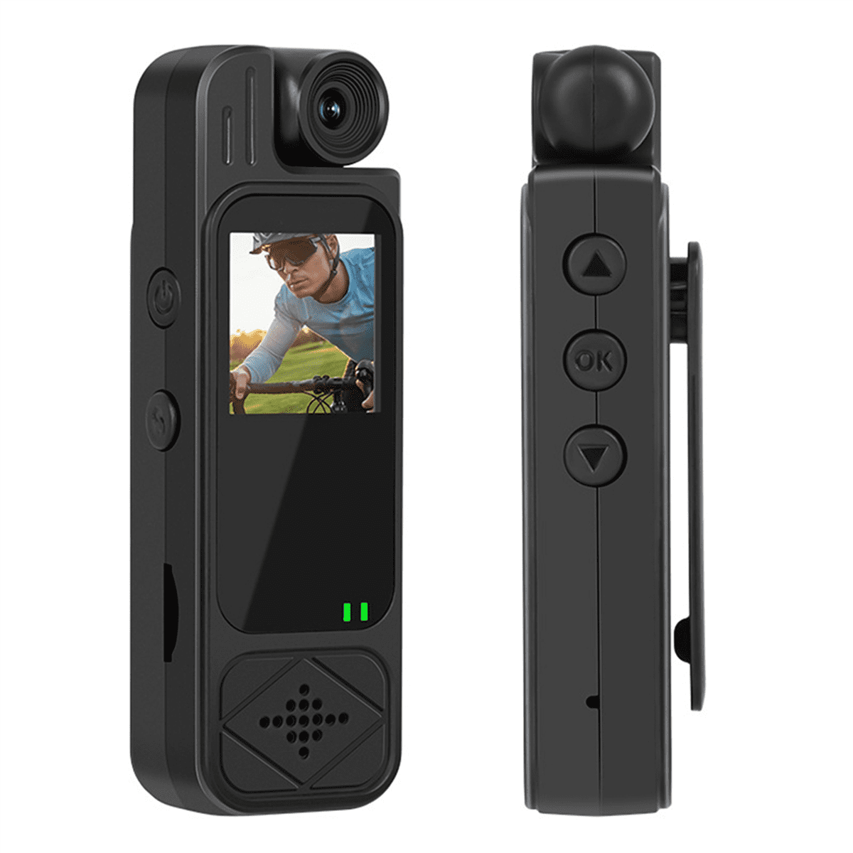 2X 1080P HD Mini Camera Digital Video Recorder Body Camera with Infrared Night Vision Compact Sports DV Camcorder