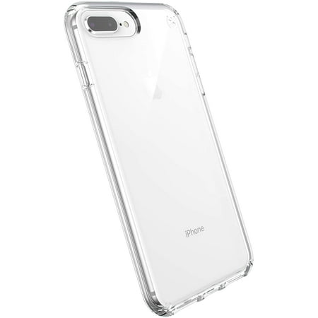 Photo 1 of Speck Products Presidio Stay Clear iPhone 8 Plus/iPhone 7 Plus/iPhone 6S Plus Case, Clear/Clear, iPhone 8+/7+/6S+/6+ (119400-5085)
