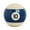 Blue & White, variant on Aramith Premier Pool Replacement Ball 2 1/4" - Choose Your Ball Number
