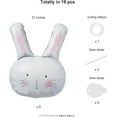 thumbnail image 2 of Cheerland Bunny Balloons Some Bunny Is One Foil Balloons for Rabbit First Birthday Party Decorations Easter Party, 2 of 5