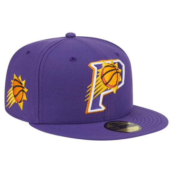 Men's New Era Purple Phoenix Suns Deceptor 59FIFTY Fitted Hat