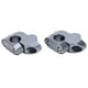 thumbnail image 3 of Elevadores de manillar de 7/8 pulgadas de aleación de aluminio CNC, accesorio universal para modificación de motocicletas, color titanio, 3 of 14