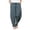 Green, variant on Yuhangmm Men's Casual Elastic Mid Waist Loose Fit Solid Trousers Black M