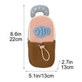 thumbnail image 4 of Under $1 Pencil Case, Cute Handheld Lightweight Waterproof Portable Pen Pouch, Large Capacity Stationery Organizer for College Office by PALIFEUR, 4 of 7