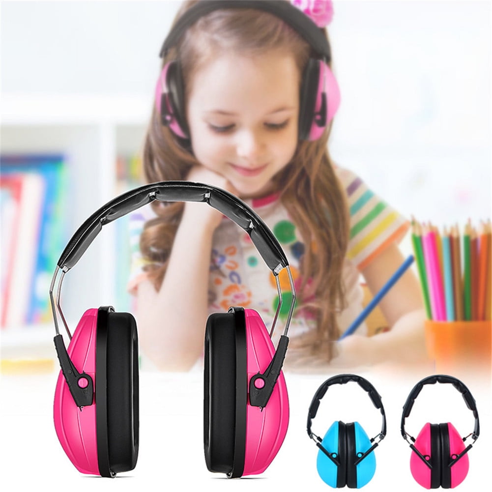 Noise Cancelling Headphones Kids 10 Baby Hearing Protection Ear Muffs Earplugs 