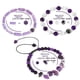 thumbnail image 2 of Pulseras de amatista para mujer, pulsera de piedras naturales, cristales de sandía, ópalo, joya elástica, regalo para mujer, 2 of 7