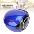 thumbnail image 3 of 32L Motorcycle Top Case, ABS Waterproof Lightweight Sturdy Structure with Removable PU Lining & Reflective Strips for Motorcycles with Rear Luggage Racks, 3 of 7