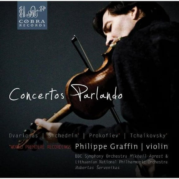 Philippe Graffin - Concertos Parlando - Classical - CD