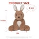thumbnail image 5 of Animal de Peluche Canguro con Peso Niuniu Daddy 1.5 kg para Niños, 5 of 7