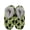 Green, variant on Super Soft Black Cat Slippers - Unisex - One Size Fits Most - Cozy House Slippers - Non Skid Bottom