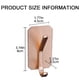 thumbnail image 2 of Ganchos adhesivos para toallas para colgar – Ganchos de pared impermeables de aluminio negro mate con cintas adhesivas fuertes – Ganchos para baño, dormitorio, cocina – Paquete de 4, 2 of 6