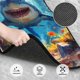 thumbnail image 3 of Balery Colorful Underwater Shark Juego de 4 Alfombrillas para Auto, Revestimientos de Caucho Resistente, Diseño Antideslizante, 3 of 7