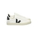 thumbnail image 5 of Tenis Veja para mujer color blanco con logo negro, agujetas blancas y suela de goma, 5 of 5