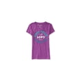 thumbnail image 1 of Aeropostale Athletics Logo Embellecido playera para mujer, morado, mediano, 1 of 2