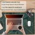 thumbnail image 4 of Large Extended Gaming Mouse Pad (31.5x15.7 inch, 3 mm Thick) with Non-Slip Rubber Base, XXL Mouse Keyboard Water-Resistant Desk Mat, for Gaming Office Home Computer Laptop, Tropical Leaves, 4 of 5