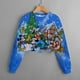 thumbnail image 4 of Suéter infantil de moda clásica de Disney Suéter infantil de primavera para niña Top con estampado de Mickey Mouse Feliz Navidad, 4 of 5