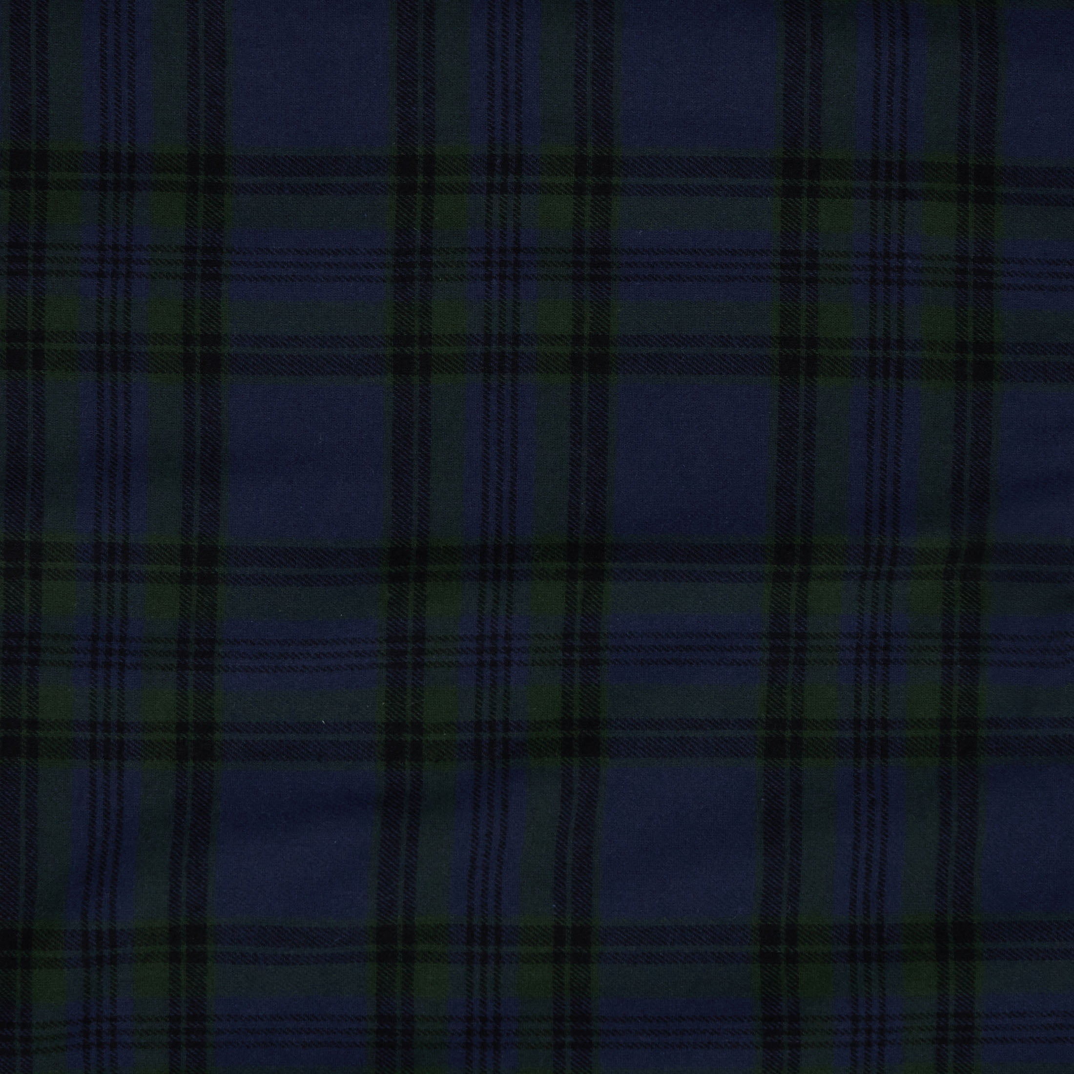 My Texas House Angie Plaid Christmas Tree Skirt, Blue, 52"