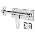 thumbnail image 5 of 4 Inch Hardware Door Lock Stainless Steel Barrel Bolt Latch Padlock Clasp Set Brushed Locking Door For Window Drawer Cupboard, 5 of 6