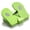 green, variant on GUIREN Simple Leg Exerciser While Sitting for Seniors,Mini Foldable Leg Exerciser, Portable Foot Pedal Exercise Machine with Sole Massage,Fitness Equipment for Home, Office Workouts,Easy to Store