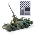 thumbnail image 4 of 1/35 Scale Czechoslovakia SpGH Cannon Self-propelled Howitzer Paper Model Kit DIY Puzzle Aviation Model Toys, 4 of 10