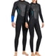thumbnail image 5 of Greeniant Traje de buceo Cálido Neopreno Buena elasticidad Manga larga Estilo de una pieza Trajes de baño Fuerte Protección solar Traje de neopreno Deportes acuáticos Mujer Negro S Greeniant OD020696-08, 5 of 6