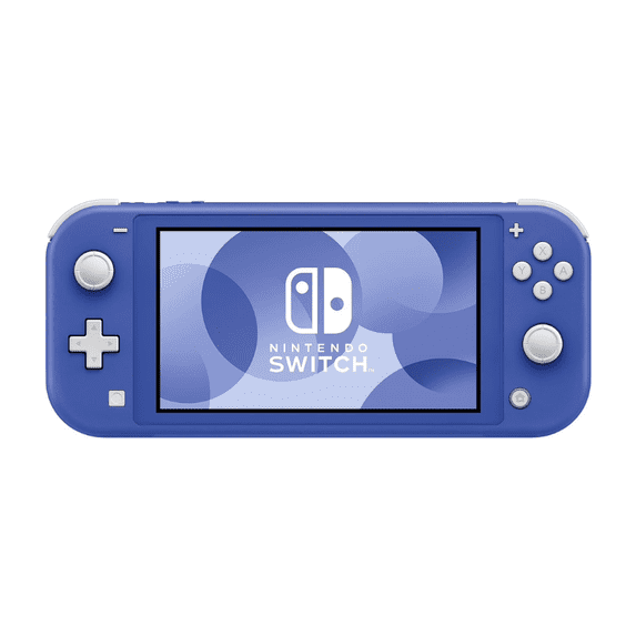 Restored Nintendo Switch Lite Handheld Gaming Console, Blue, 32GB (Refurbished)