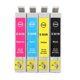 thumbnail image 2 of 4Pcs Ink Cartridge BK C M Y Clear Fadeless Print 400 Pages Printer Cartridge for Stylus T26 T27 TX106 Printer, 2 of 5
