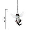 thumbnail image 3 of Adornos colgantes para coche con forma de gato y globo de colores, para el interior del coche, 3 of 6