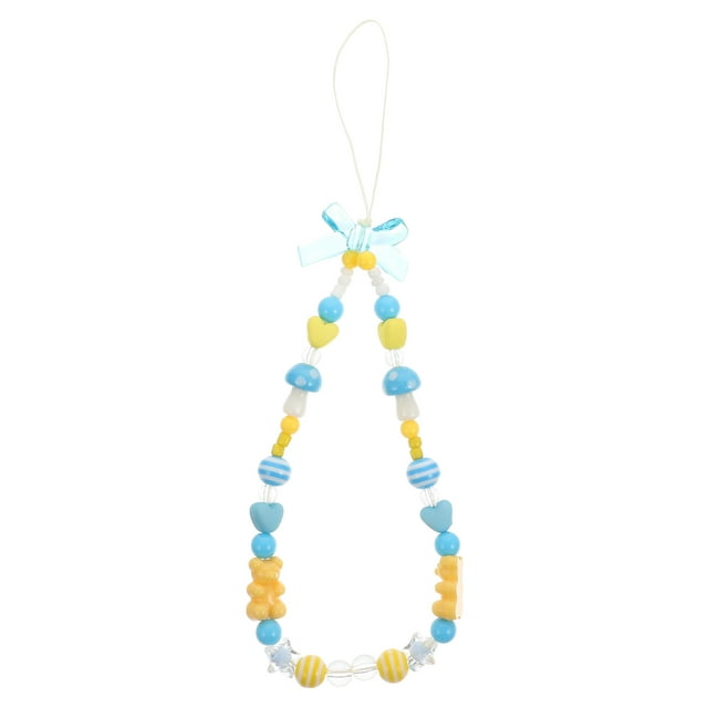 Shisuyan Mobile Phone Hanging Chain Phone Rope Resin Anti Lost Daily Use 1Pcs 5.9*1.4*0.4in