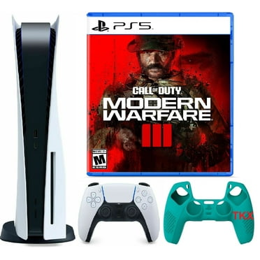 2023 Newest PlayStation_PS5 Gaming Console Disc Version Bundle with  Call of Duty Modern Warfare III / Silicone Controller Cover Skin